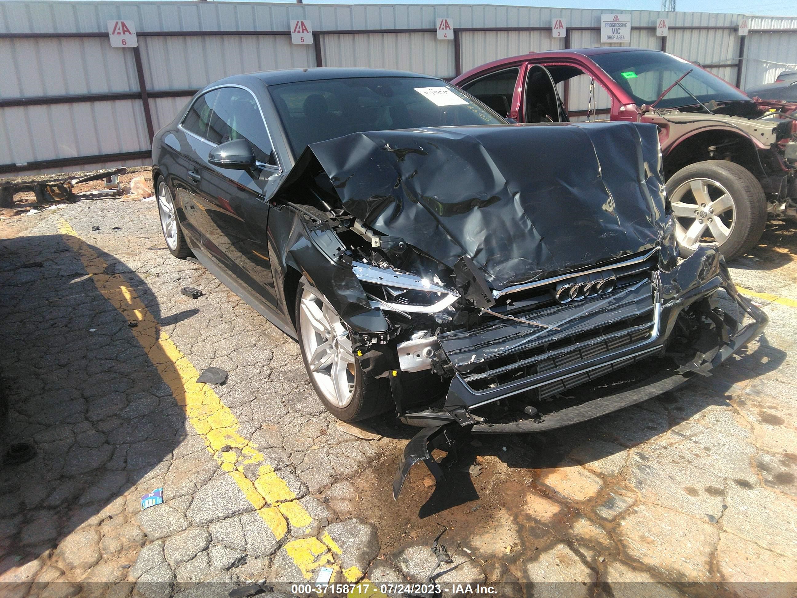 AUDI A5 2019 wautnaf55ka075648