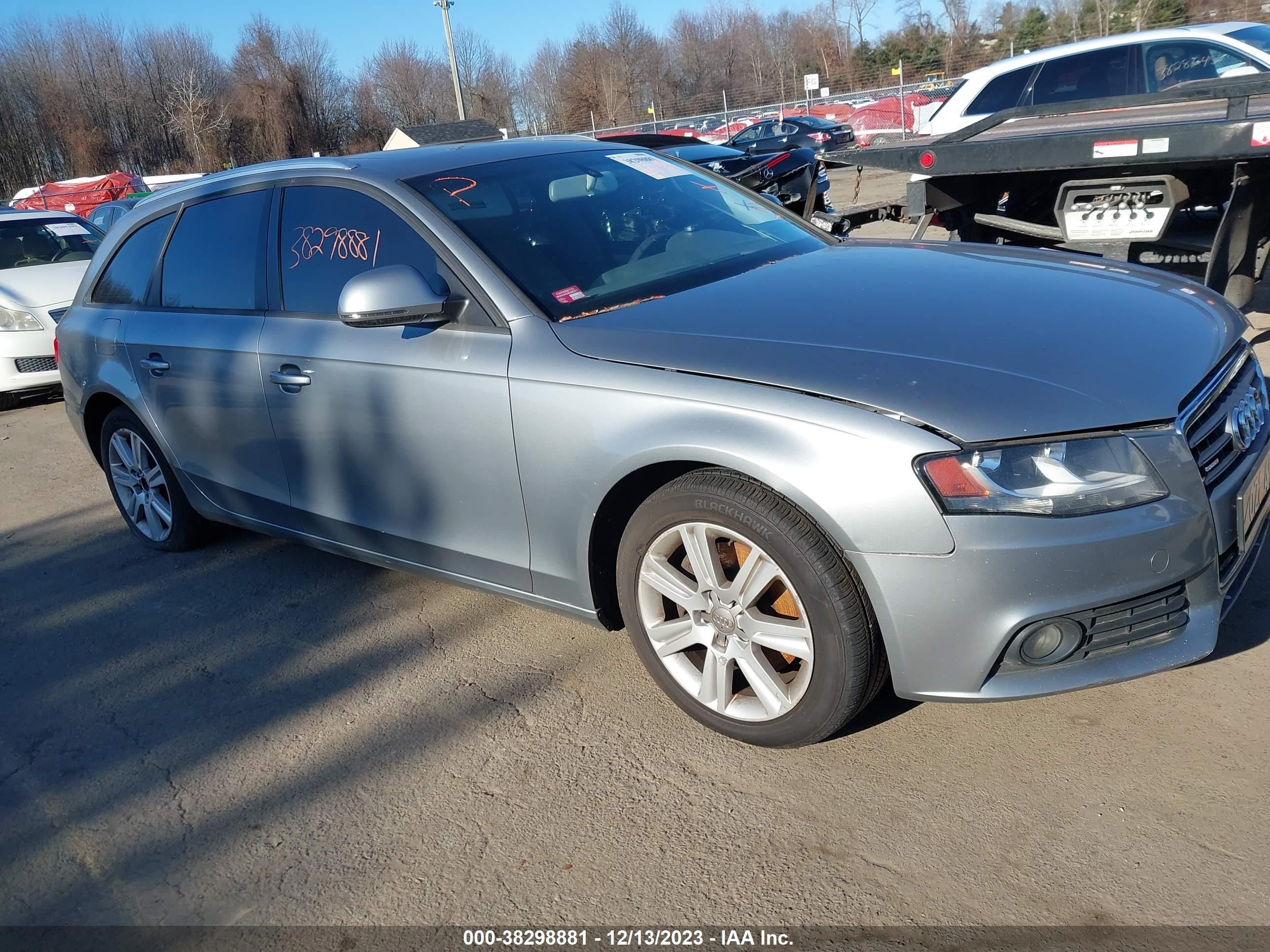 AUDI A4 2009 wauvf78kx9a218213