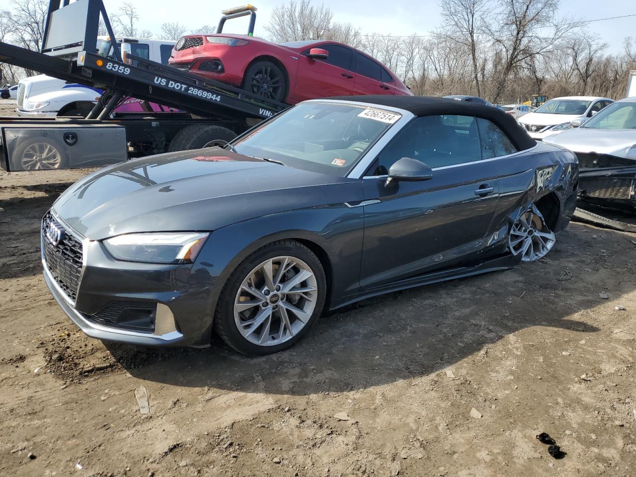 AUDI A5 2022 wauwagf53nn004800