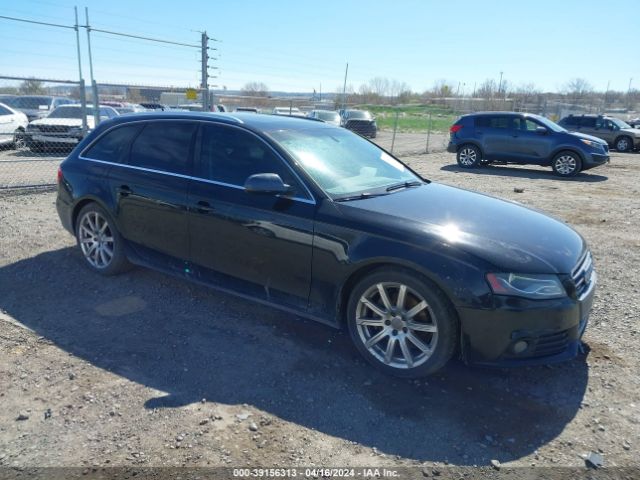 AUDI A4 2010 wauwfafl9aa025018