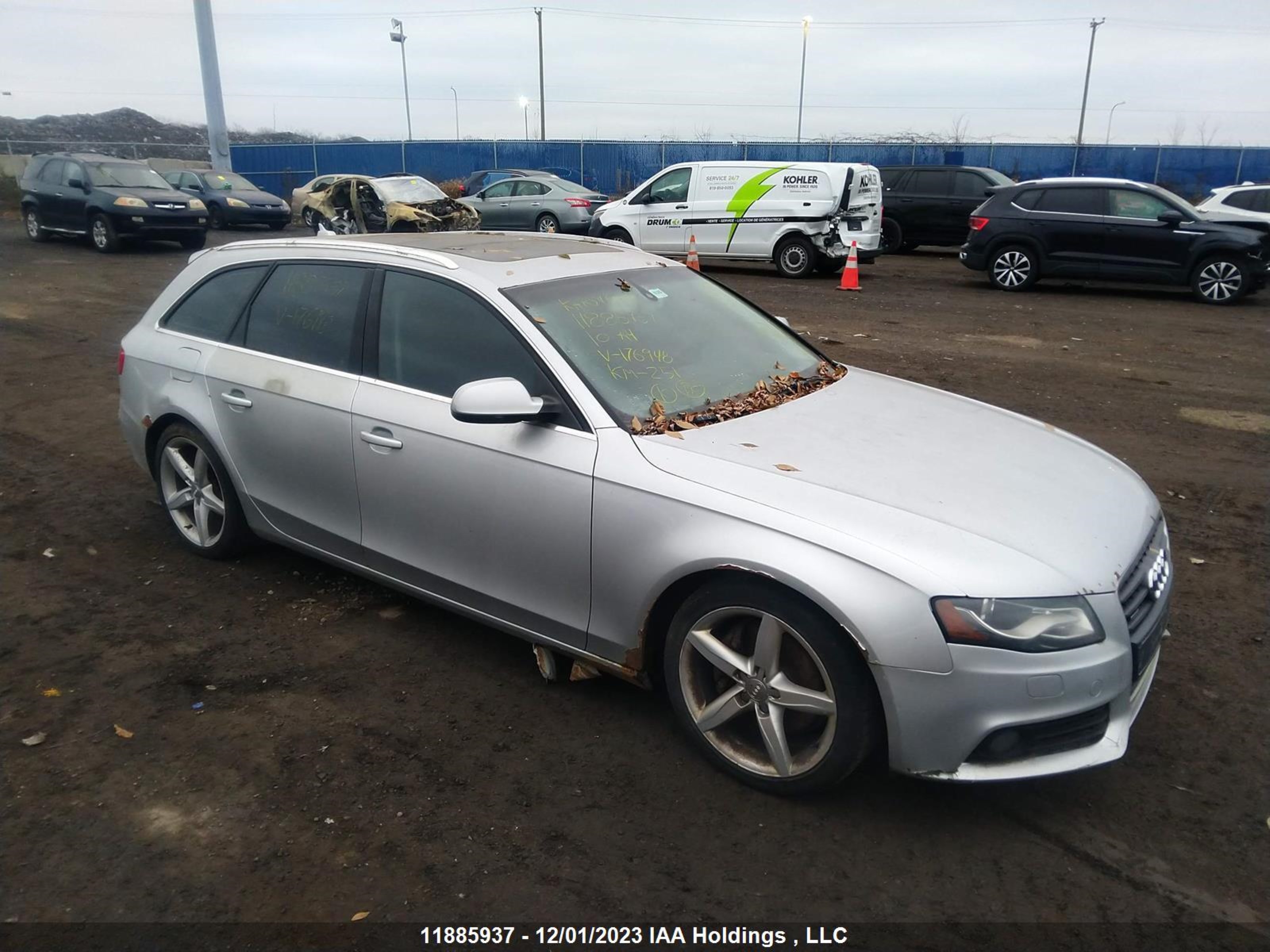 AUDI A4 2010 wauwfcfl3aa176948