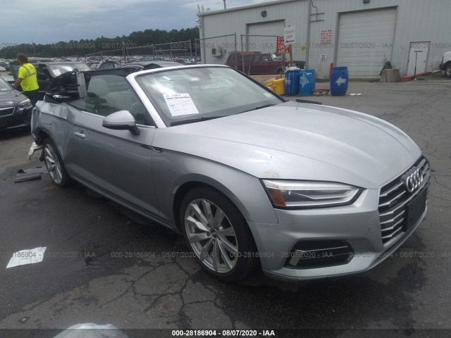 AUDI A5 CABRIOLET 2018 wauwngf55jn003761