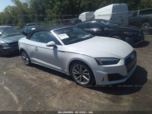 AUDI A5 CABRIOLET 2020 wauwngf5xln003502