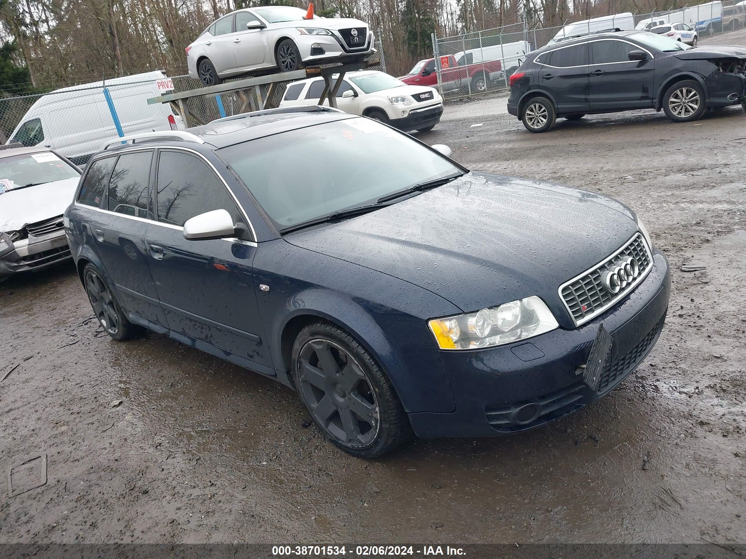 AUDI S4 2005 wauxl68e75a071834