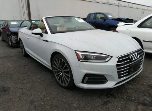 AUDI A5 CABRIOLET 2018 wauyngf54jn002609