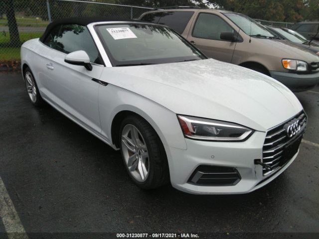 AUDI A5 CABRIOLET 2019 wauyngf59kn001196