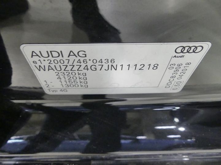 AUDI A6 AVANT 2018 wauzzz4g7jn111218