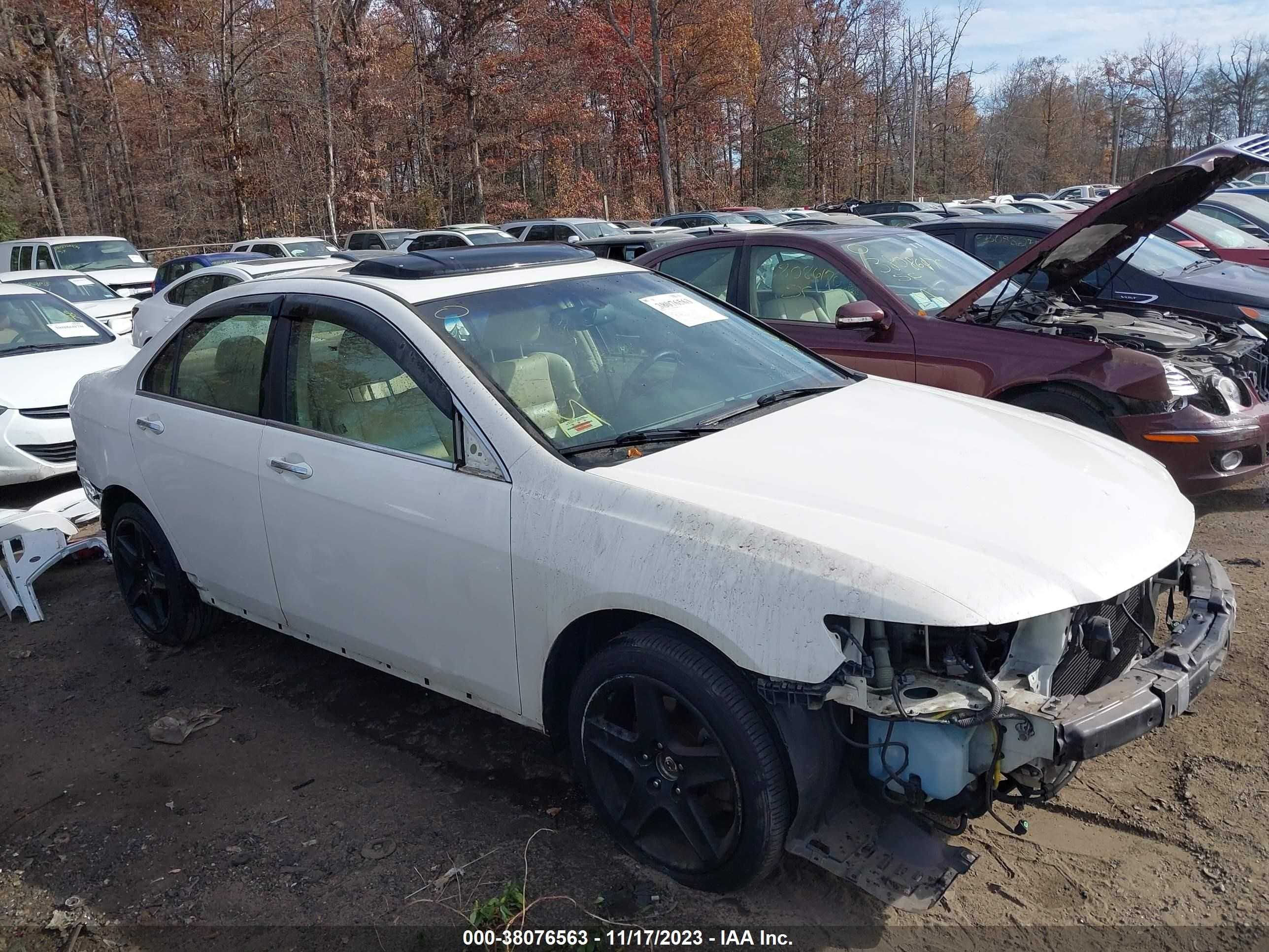 ACURA TSX 2007 wauzzz8k5da165434