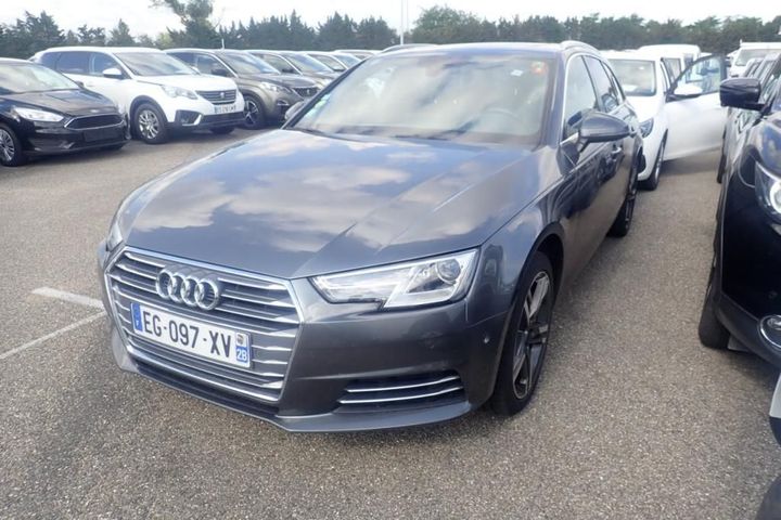 AUDI A4 AVANT 2016 wauzzzf40ha066367