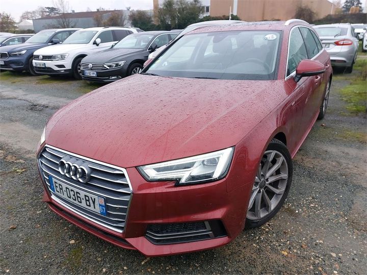 AUDI A4 AVANT 2017 wauzzzf43ja063758