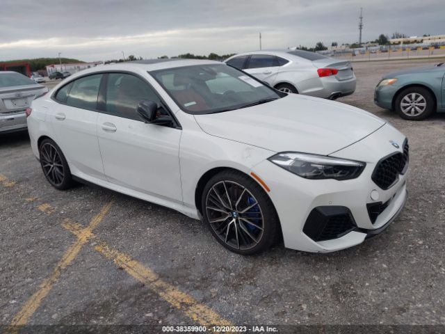 BMW M235I GRAN COUPE 2021 wba13al07m7g76570