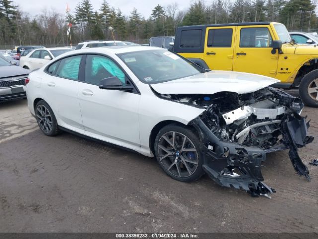 BMW M235I GRAN COUPE 2022 wba13al08n7k39210