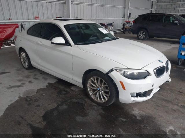 BMW 228I 2015 wba1f5c51fv256566