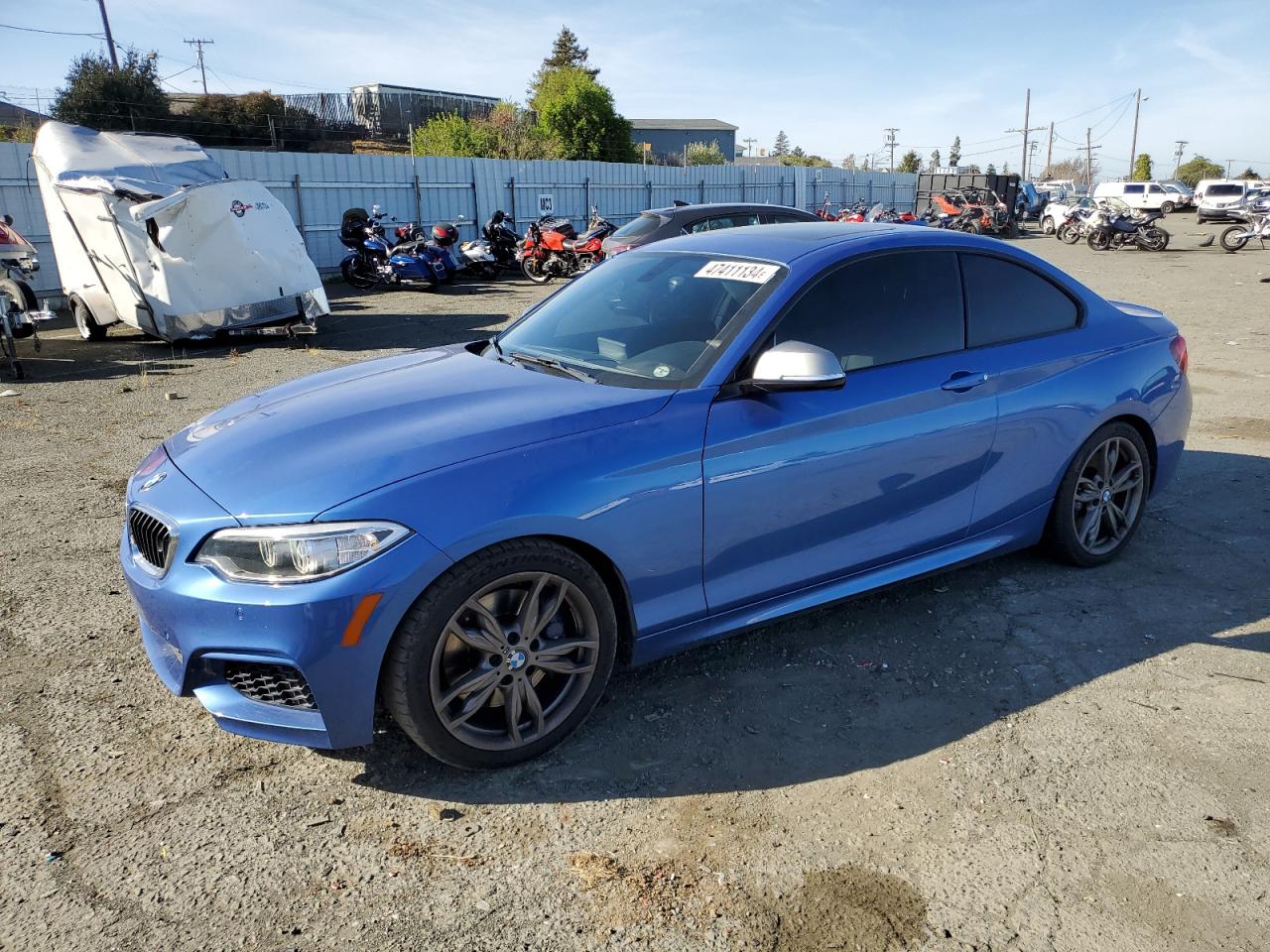 BMW M2 2016 wba1j7c57gv360264