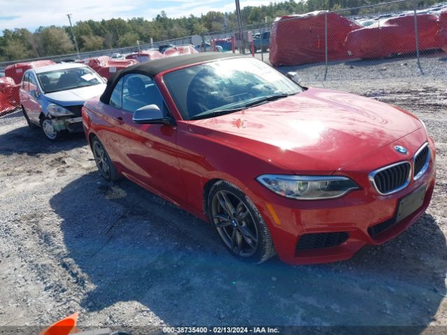 BMW M235I 2016 wba1m1c55gv394563