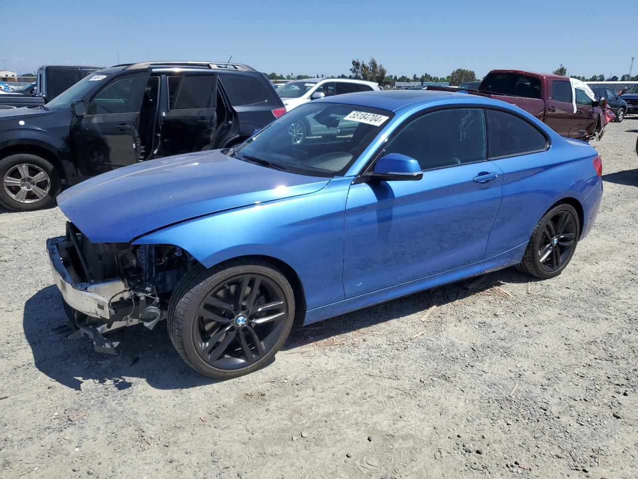 BMW 2ER 2017 wba2f9c50hv664393