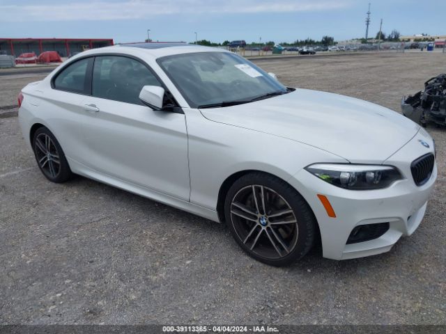 BMW 230I 2021 wba2j1c01m7g46703