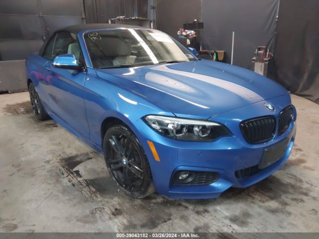 BMW 230I 2021 wba2k1c02m7j20803