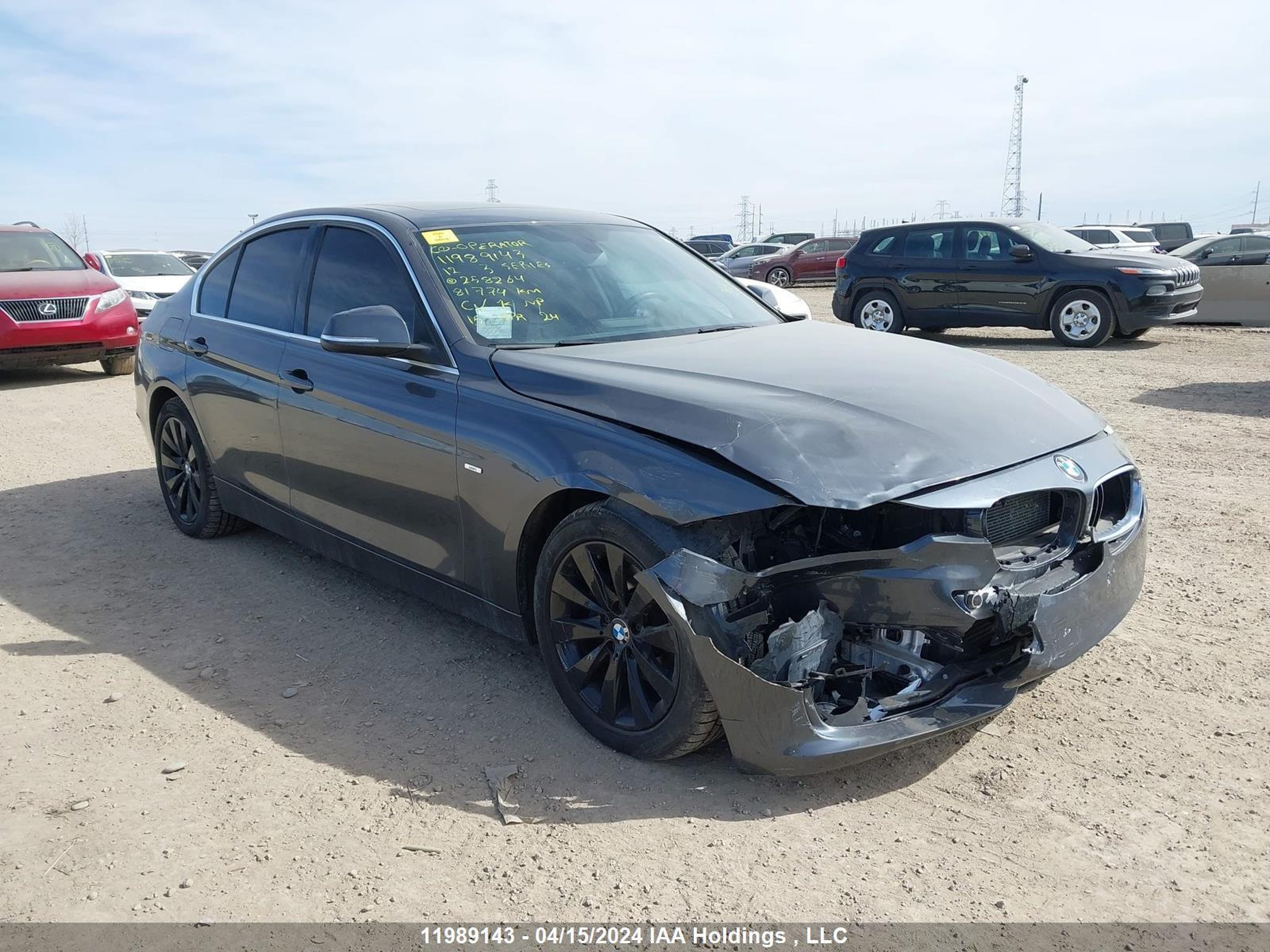 BMW 3ER 2012 wba3a5c5xcf258264