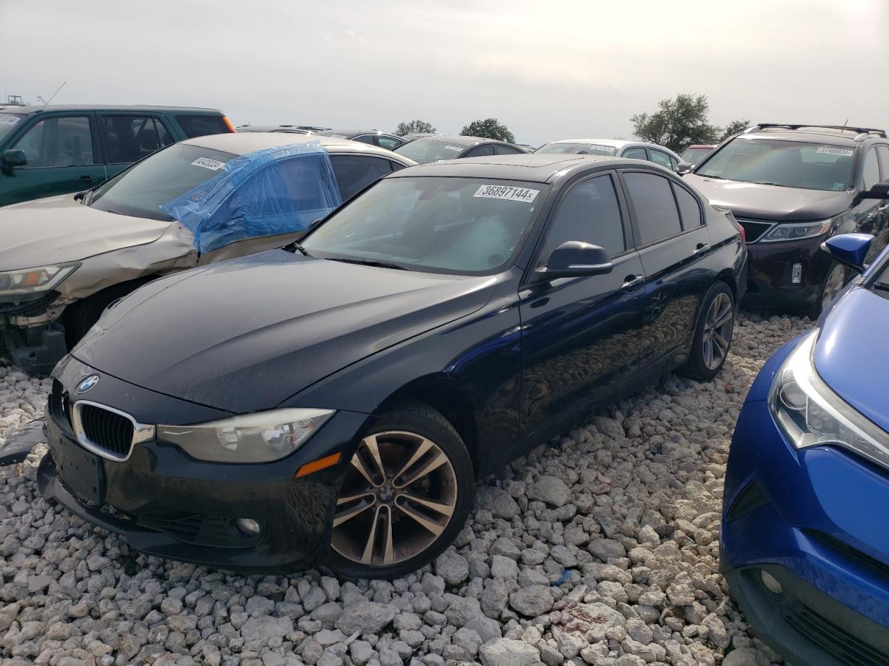 BMW 3ER 2013 wba3a5g52dnp19300