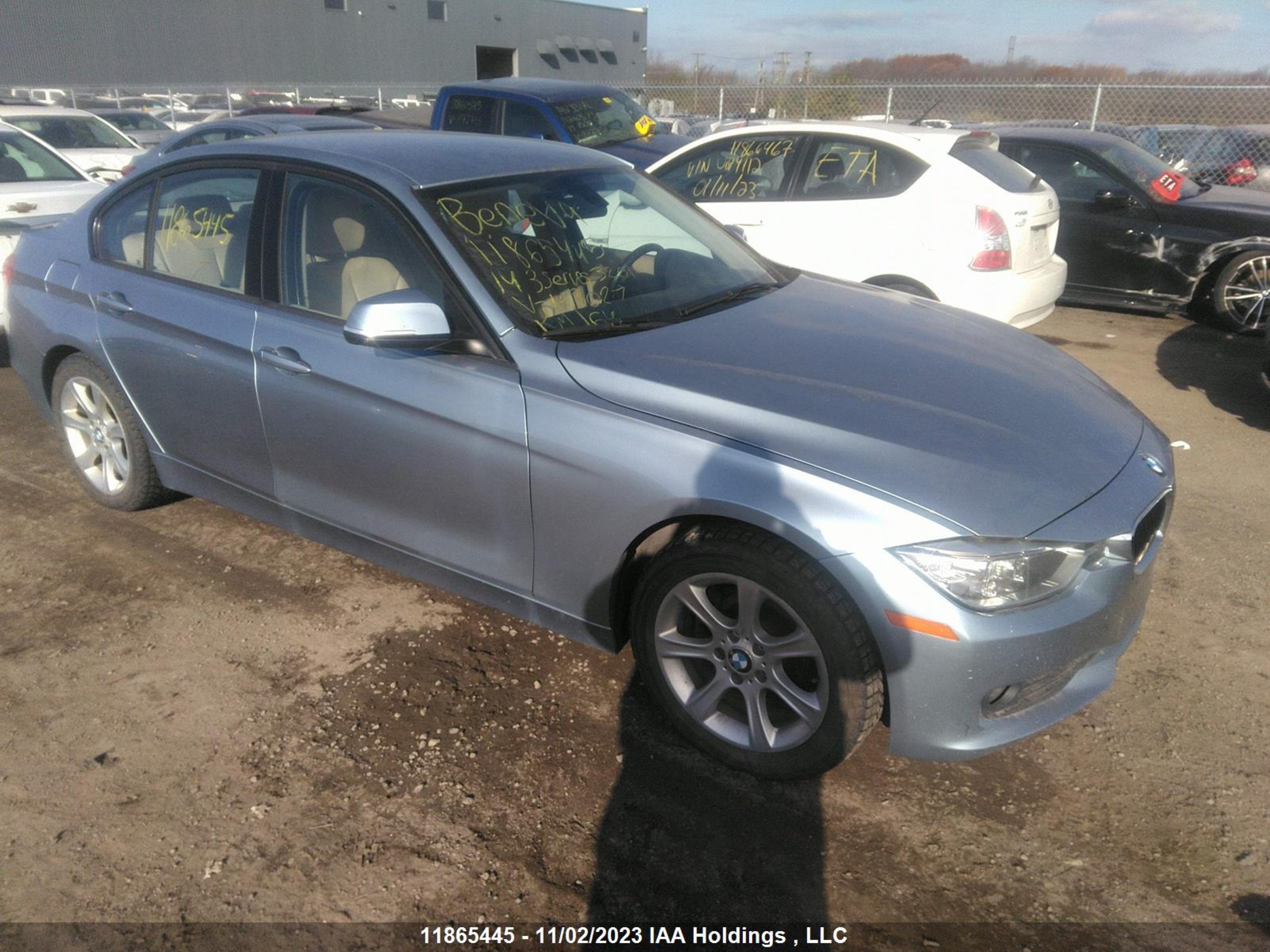 BMW 3ER 2014 wba3b1c53ek163027