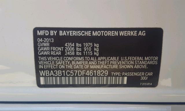 BMW 320 2013 wba3b1c57df461829