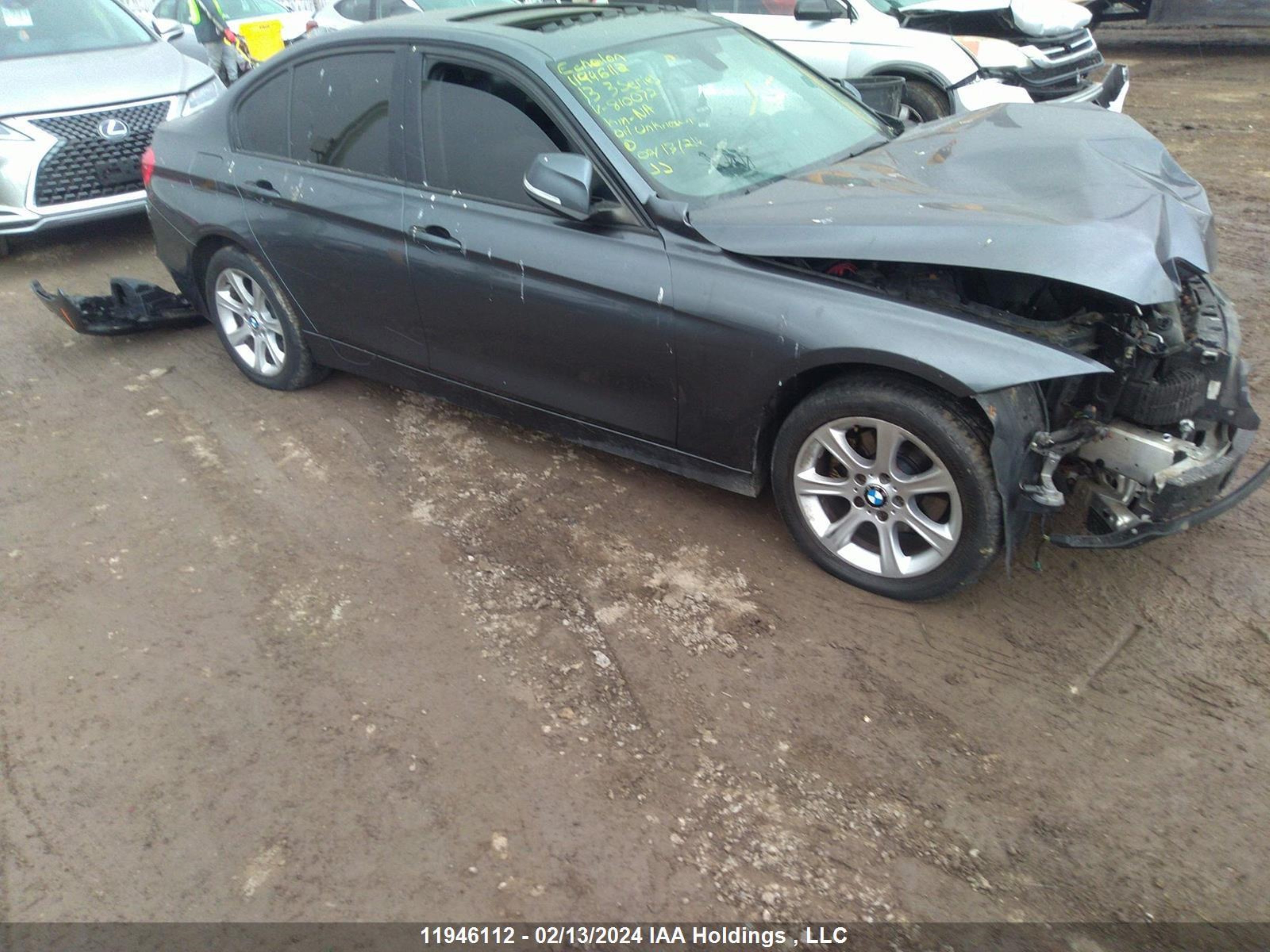 BMW 3ER 2013 wba3b3c51dj810072