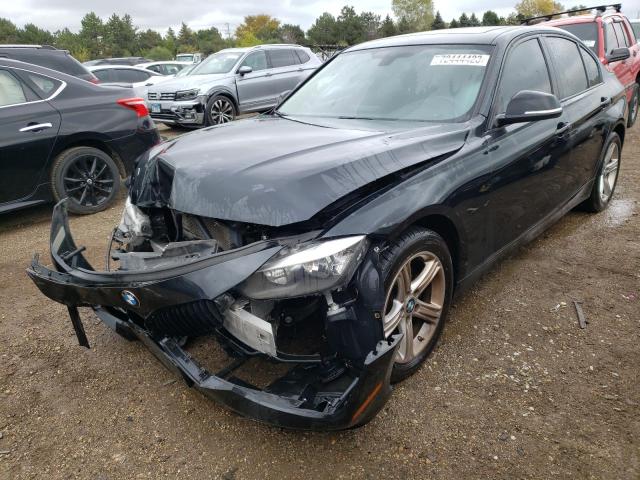 BMW 3 SERIES 2014 wba3b3c54ej977690