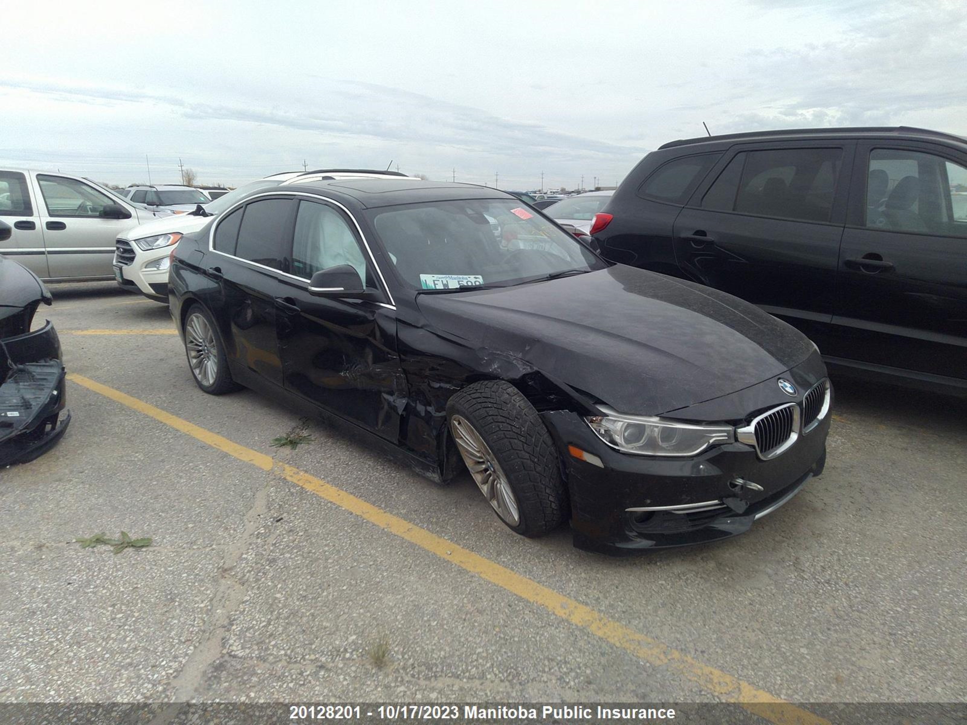 BMW 3ER 2014 wba3b3c55ej981697