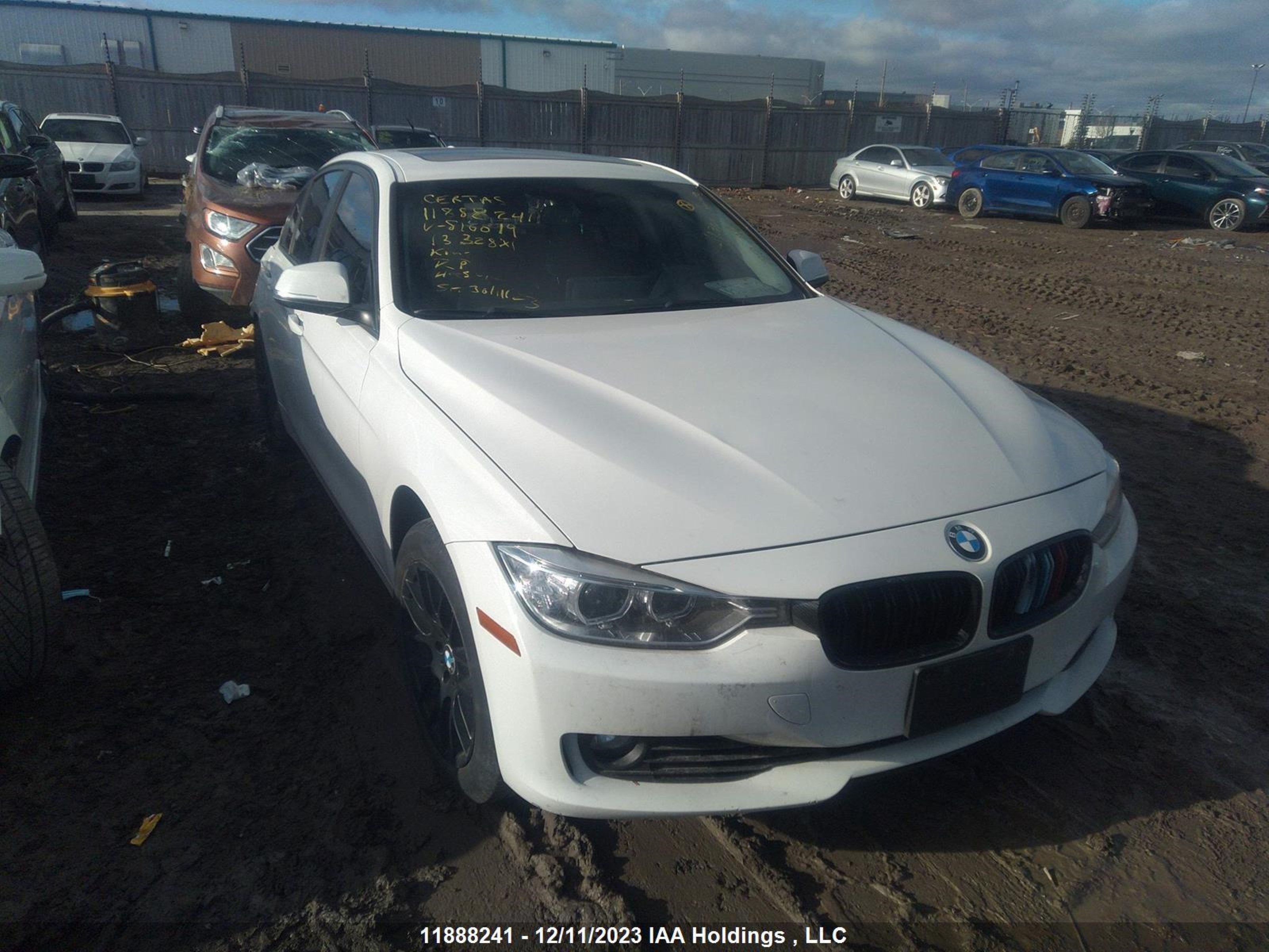 BMW 3ER 2013 wba3b3c58dj810019