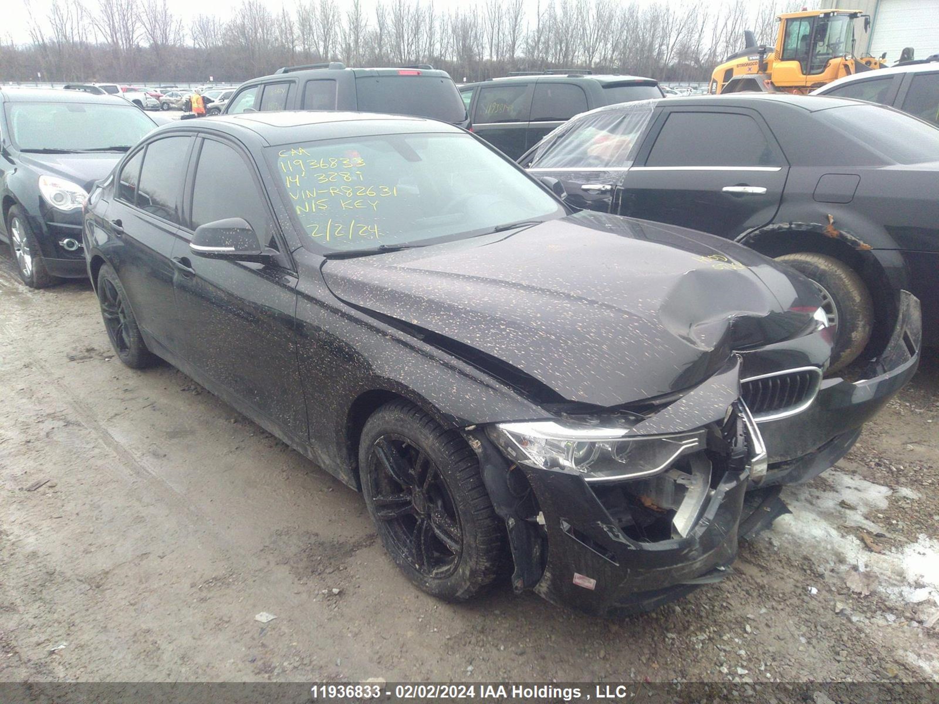 BMW 3ER 2014 wba3b3g59enr82631