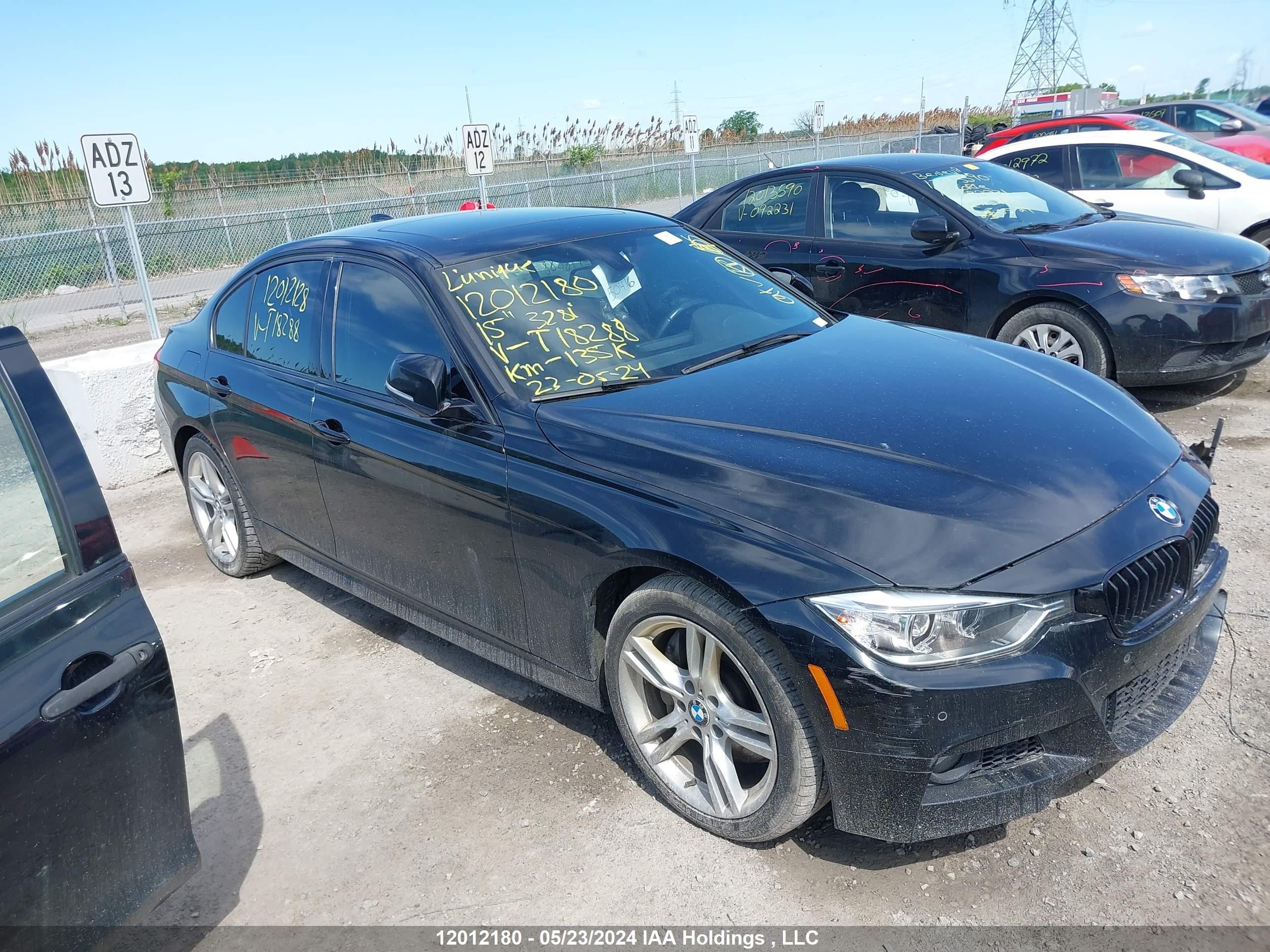 BMW 3ER 2015 wba3b3g5xfnt18288