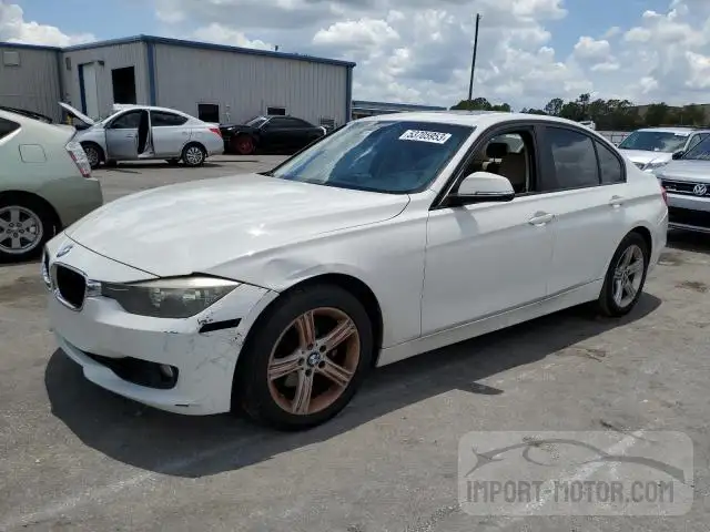 BMW 3ER 2013 wba3c1c52dk104949