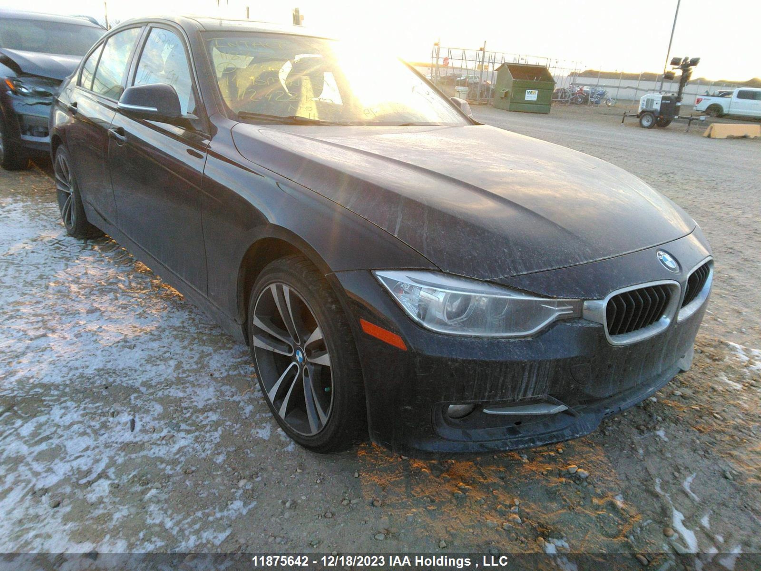 BMW 3ER 2014 wba3c3c59epv90272