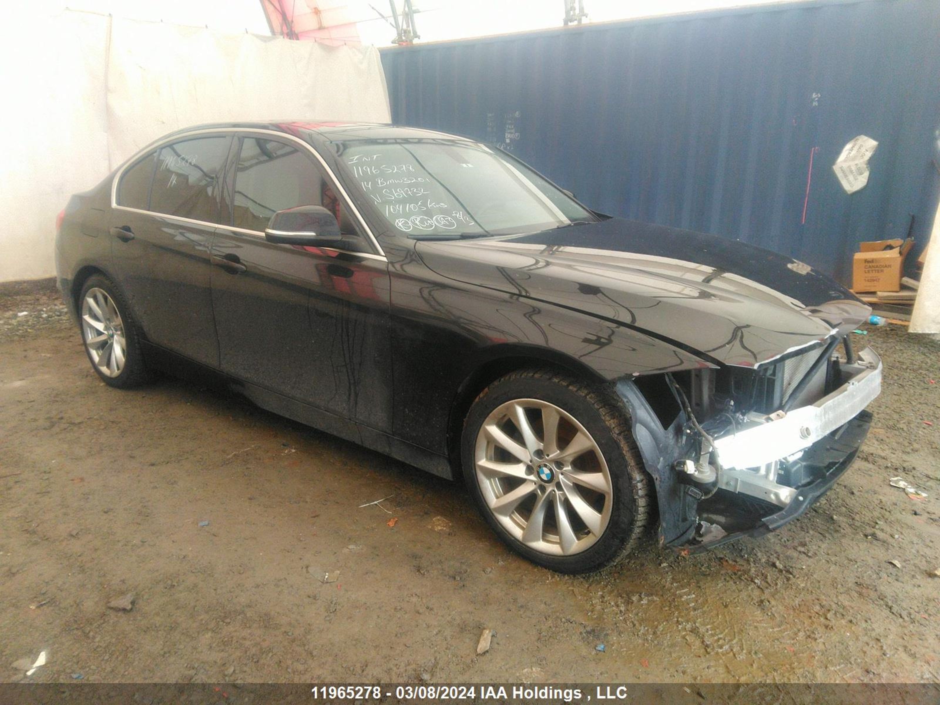 BMW 3ER 2014 wba3c3g54ens69732