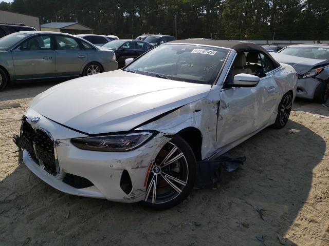 BMW 430XI 2022 wba43at05nch77502