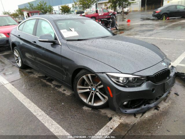 BMW 430I 2018 wba4j1c52kbm17149