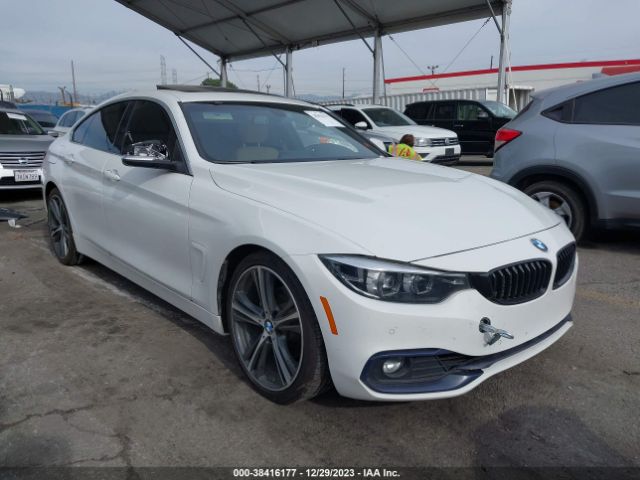 BMW 430I GRAN COUPE 2018 wba4j1c59jbg77050