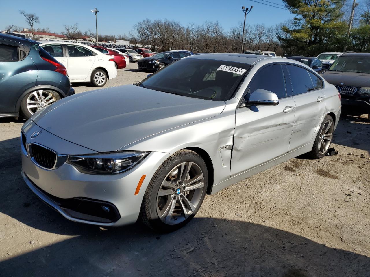 BMW 4ER 2018 wba4j5c50jbf07795