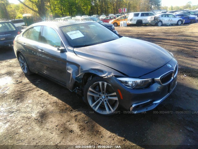 BMW 4 2019 wba4j7c58kbm75608