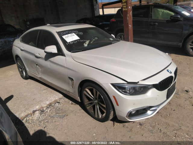 BMW 4 SERIES 2019 wba4j7c5xkbm76517