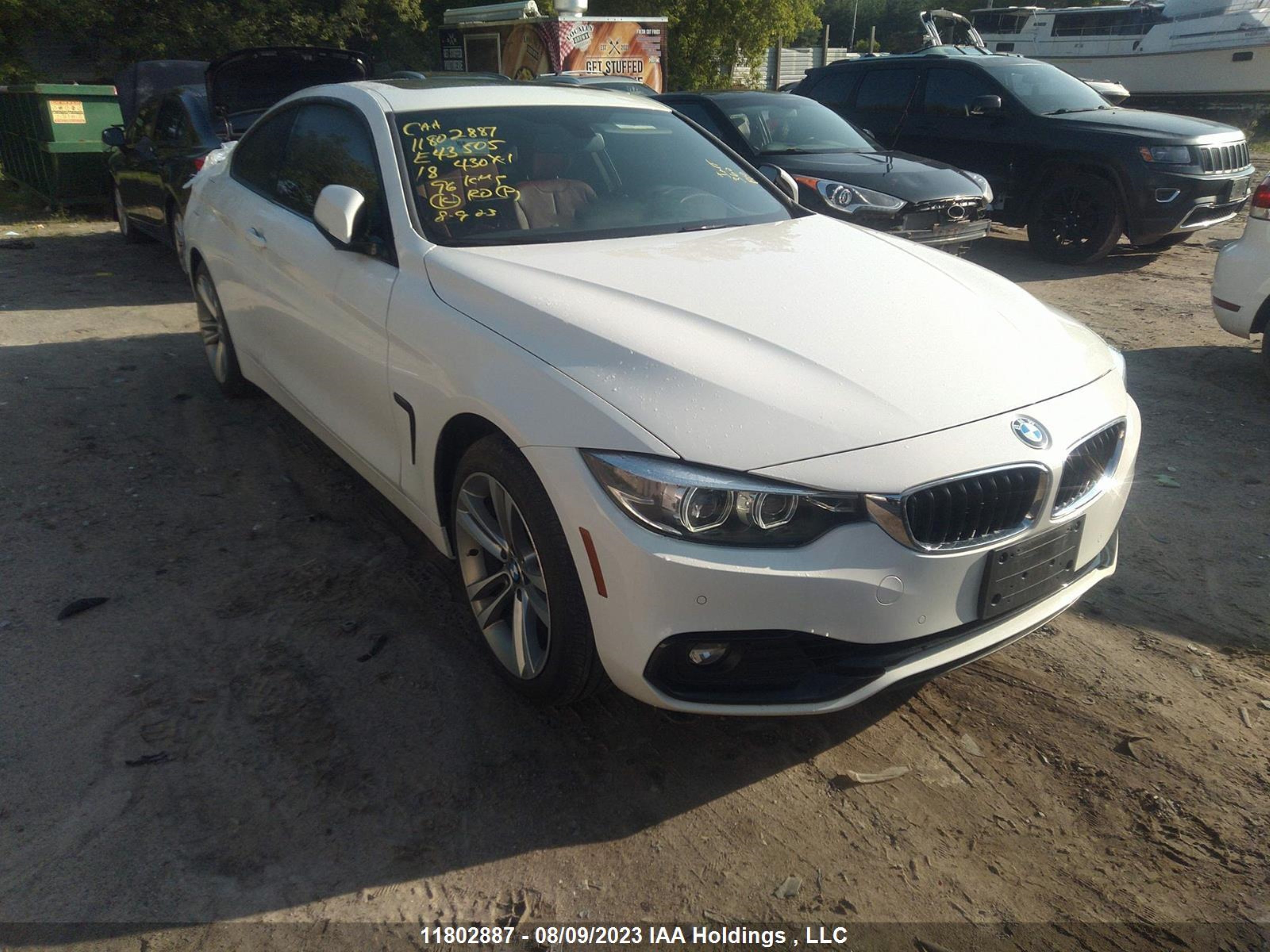 BMW 4ER 2018 wba4w5c57jae43505