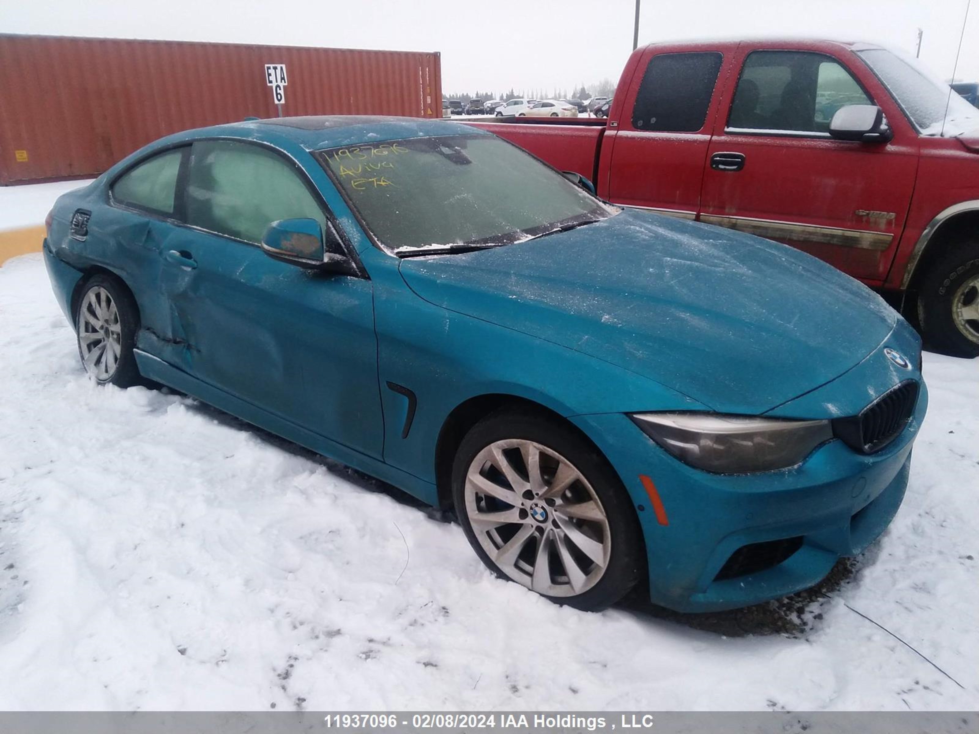 BMW 4ER 2020 wba4w9c08lfj69956