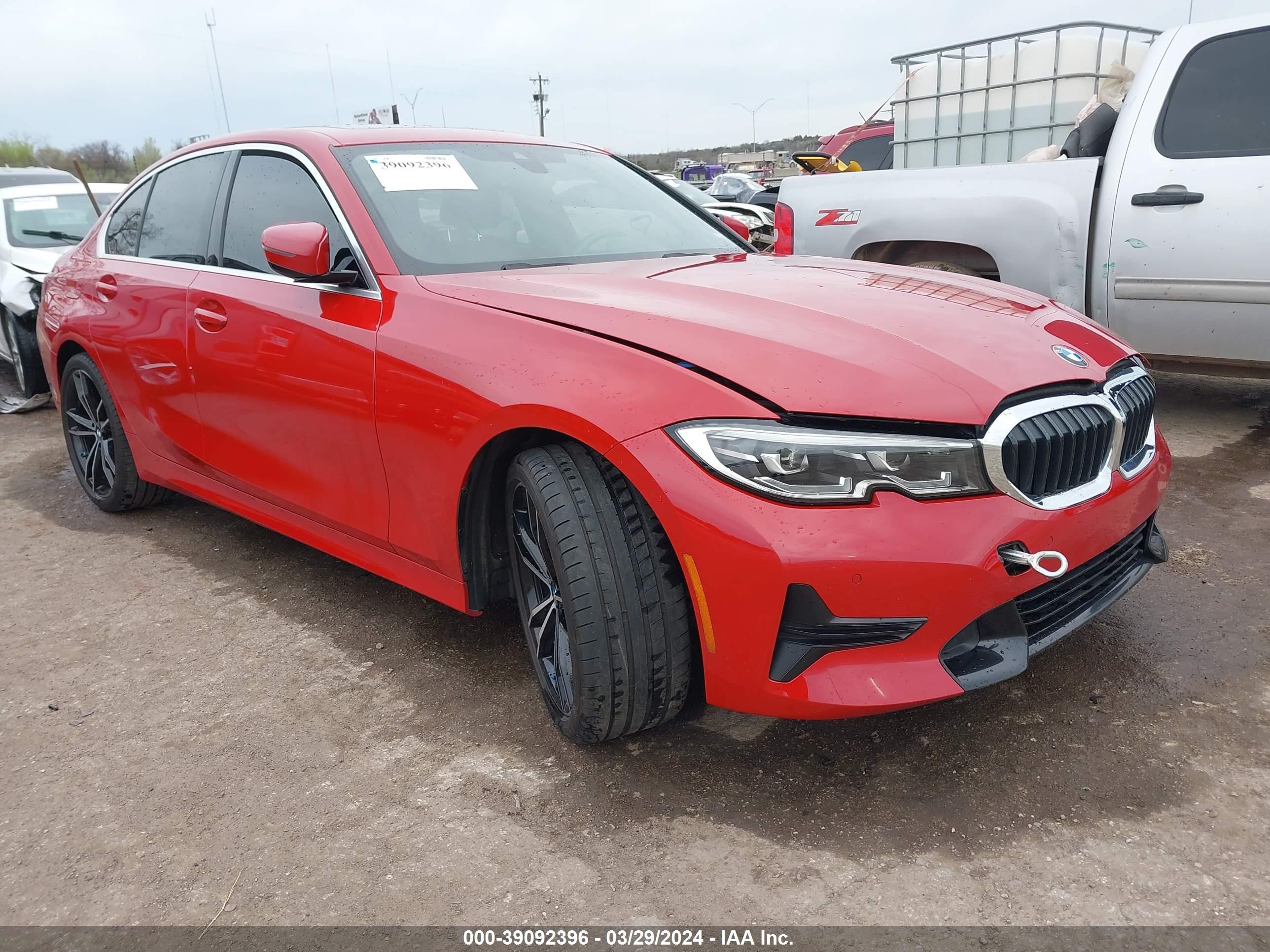 BMW 3ER 2019 wba5r1c54kfh21026