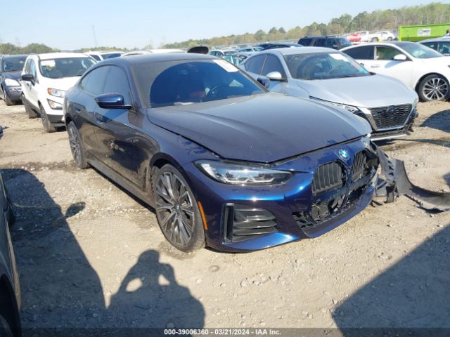 BMW 430I GRAN COUPE 2022 wba63av05nfl99621