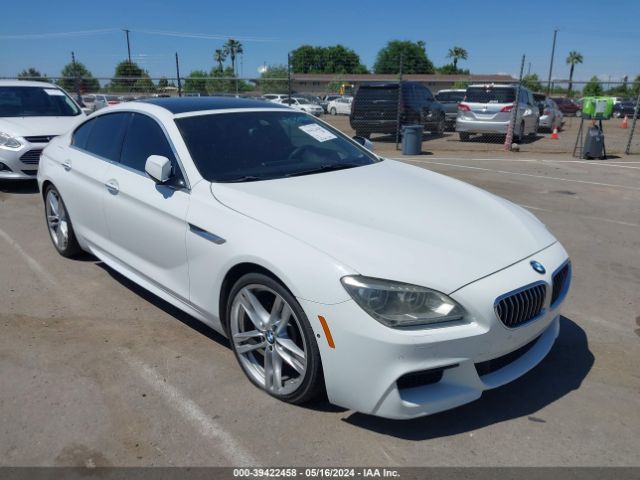 BMW 640I GRAN COUPE 2013 wba6a0c55ddz03481