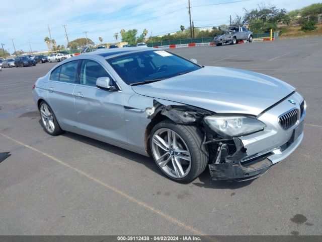 BMW 640I GRAN COUPE 2013 wba6a0c5xddz03864