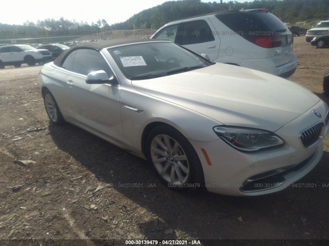 BMW 6 2016 wba6f1c58ggt83318