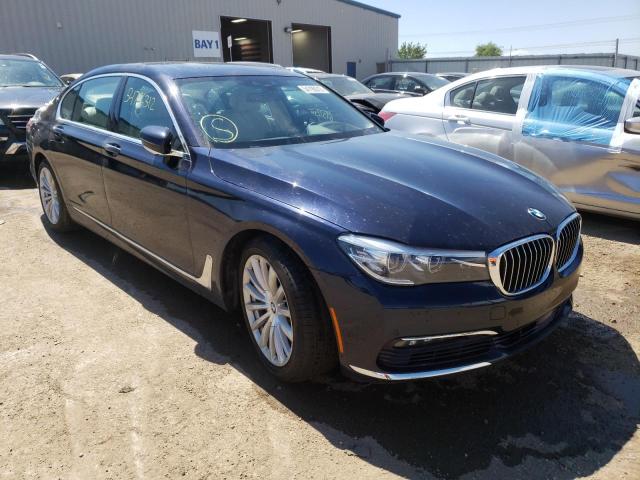 BMW 740 I 2016 wba7e2c51gg547456