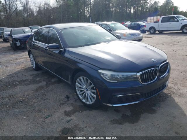 BMW 740I 2016 wba7e2c59gg547074